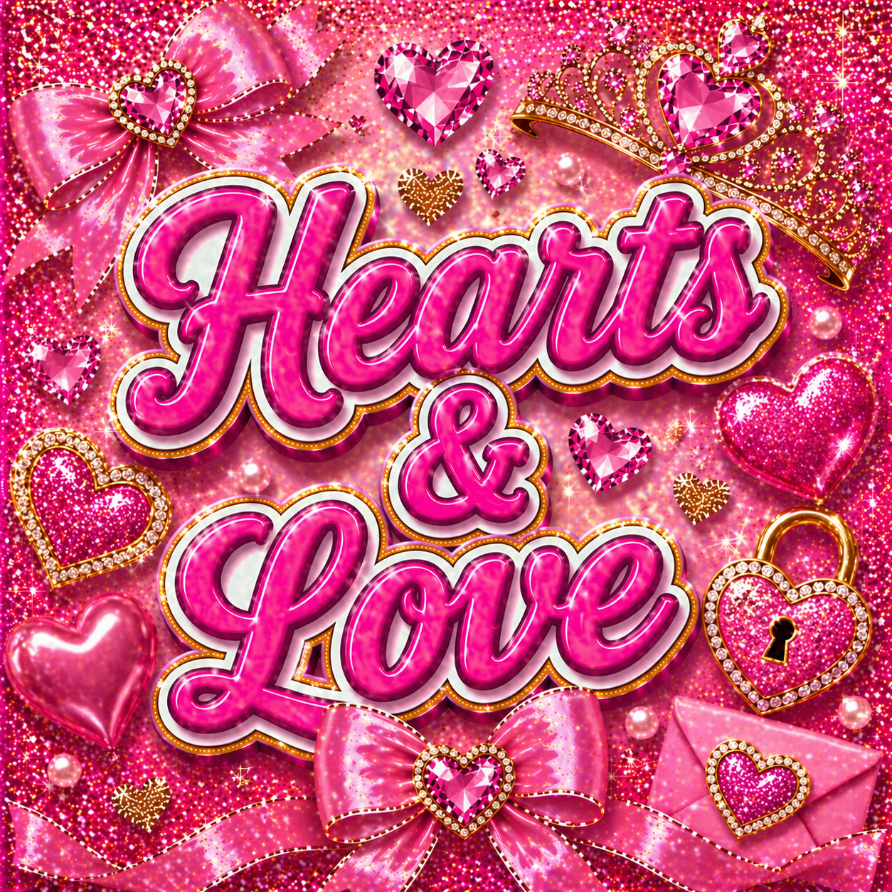 Hearts & Love UVDTF