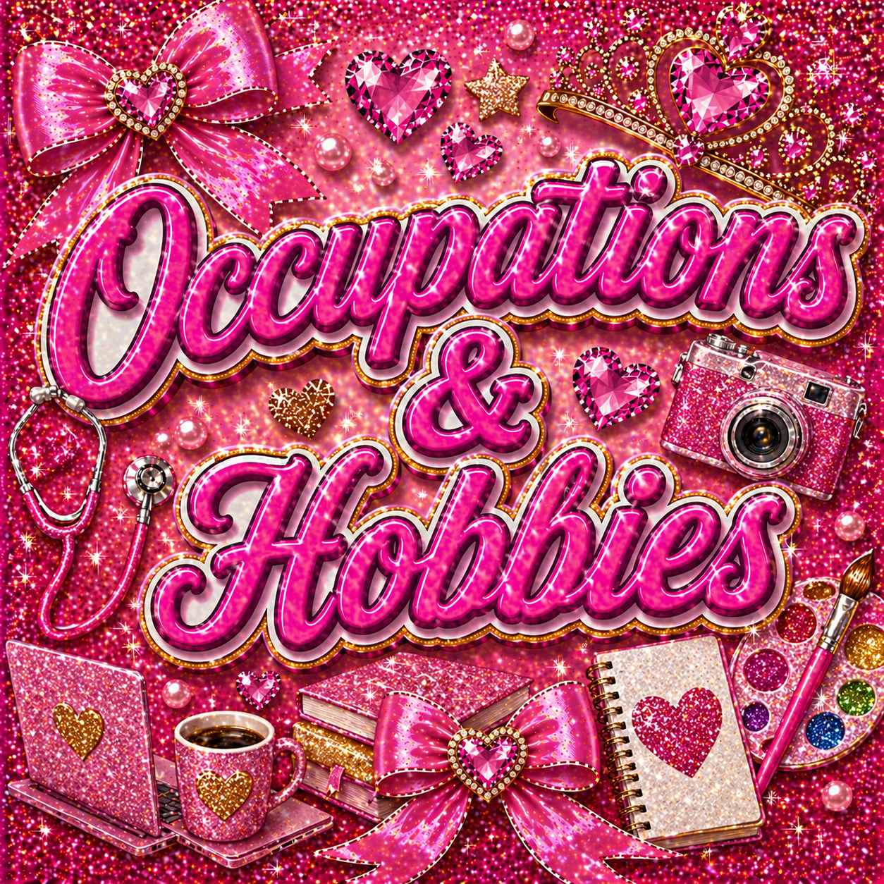 Occupations & Hobbies UVDTF