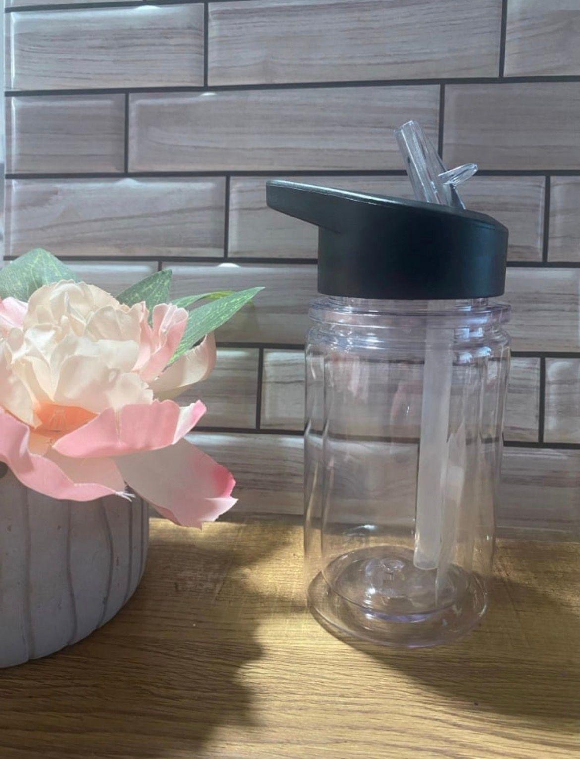 10oz Kids Snow Globe Water Bottle